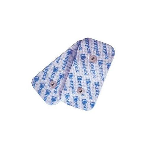 Electrodes Double Snap Rectangulaires Performance|Electrostimulation|Compex