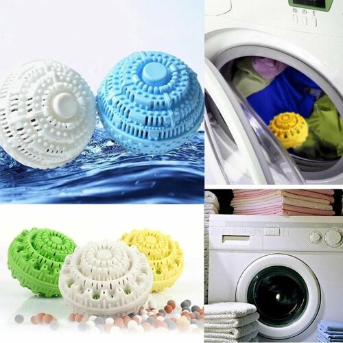 1 Pcs Linge Nettoyage Boule Sans Détergent Vêtements Machine À Laver Lavage Style Assistant