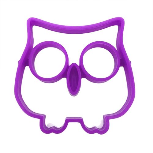 Moule À Oeuf Au Plat En Silicone En Silicone Résistant Aux Hautes Températures Pochoir À Omelette Pour Hibou De Cuisine À La Maison