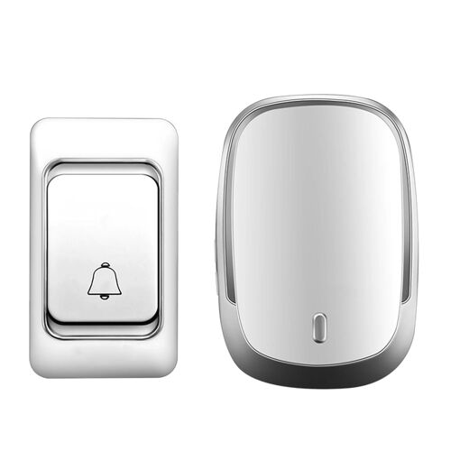 Sonnette sans fil étanche alimentée par batterie 300m portée sonnette de porte domestique numérique intelligente 36 carillons 4 volume