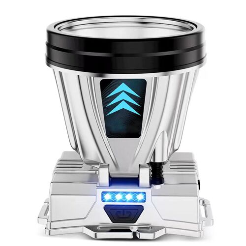 Lampe Frontale Led Rechargeable Lampe De Poche Portable À Haute Luminosité Pour Le Camping A105 3,Lumière Jaune