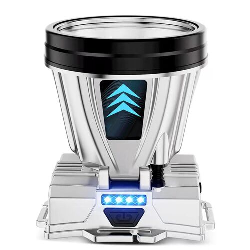 Lampe Frontale Led Rechargeable Lampe De Poche Portable À Haute Luminosité Pour Le Camping A105 2,Lumière Jaune
