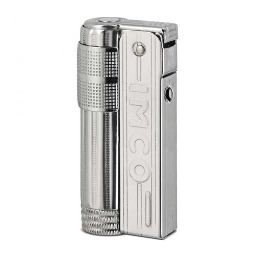 Briquet Essence À Pierre Super Triplex Chrome Logo Imco