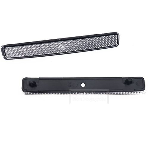 Blanc - 2 Pièces Réflecteur De Pare Chocs Arrière Gauche Et Droit Barres De Feu Arrière Lampe'avertissement De Freinage Et De Stationnement Pour Vw Volkswagen Transporter T5 2003 2011