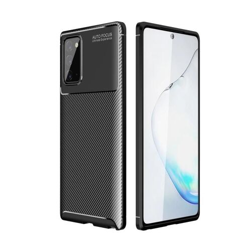 Coque Samsung Galaxy S21 5G - TPU antichoc avec texture en fibre de carbone