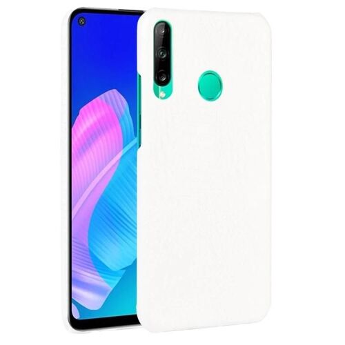 Coque Huawei P40 Lite E - Antichoc Crocodile Texture Pc + Pu,Blanc Blanc