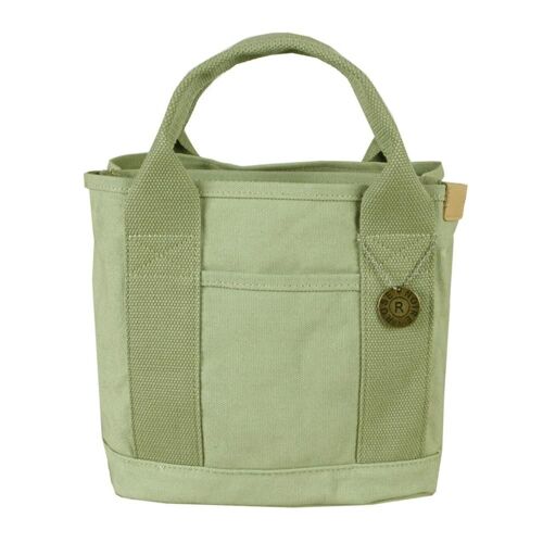 Grande capacité Multi-poche Sac à main Portable Femmes Fourre-tout Élégant Fermeture Éclair Sac à bandoulière Vert clair