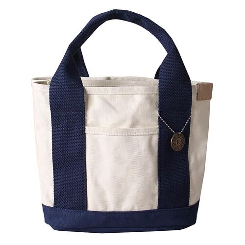 Grande capacité Multi-poche Sac à main Portable Femmes Fourre-tout Élégant Fermeture Éclair Sac à bandoulière Blanc Bleu