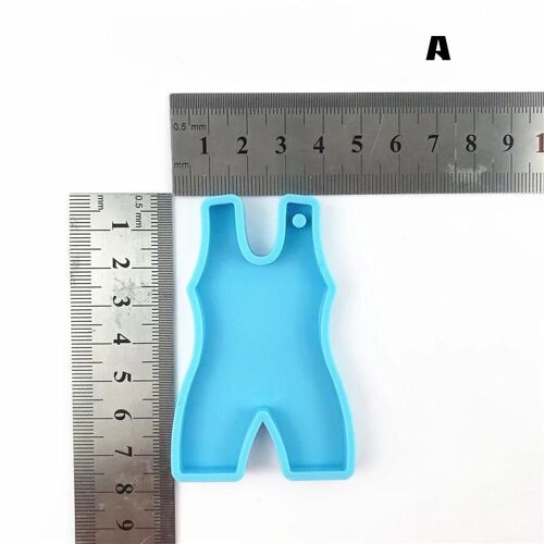 Pendentif Pochoir Doux Sur Le Thème De La Boxe Silicone Coulée Die Avec Trou Pour L'artisanat De Bricolage A