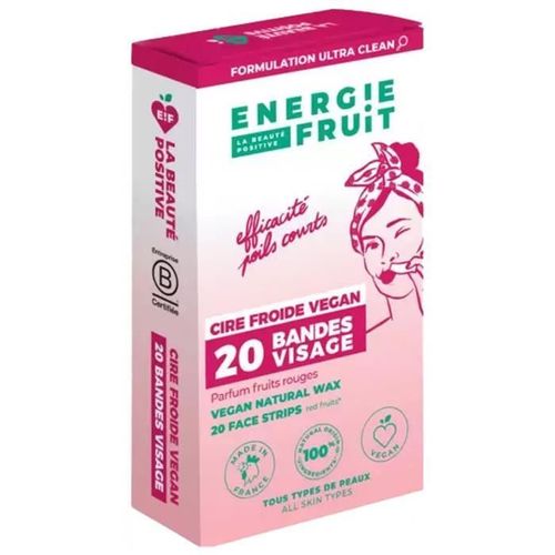Énergie Fruit Cire Froide Vegan ? 20 Bandes Visage 