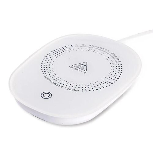 55 Degrés À Température Constante Tasse Tapis 16w Usb Tasse Chauffante Wad Pour Boisson Isolation Café Thé Chaud Cacao Blanc