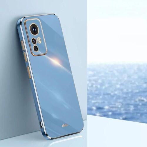 Coque Xiaomi Redmi K50 Ultra - 6d Electroplate Tpu,Bleu Céleste Bleu Céleste