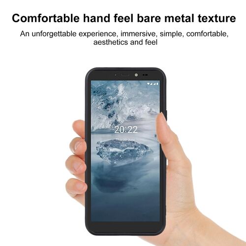 Coque de téléphone en TPU pour Nokia C2 2nd Edition - Coque de protection noire