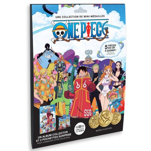 Monnaie De Paris One Piece - Album Collector + 2 Mini Médailles