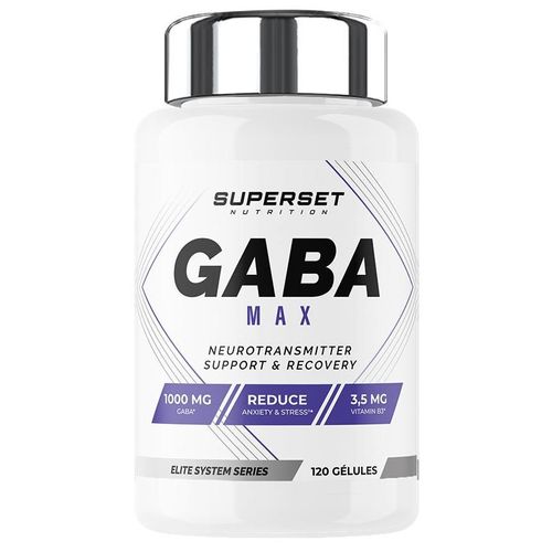 Gaba Max (120 Caps)|Gaba|Superset Nutrition 