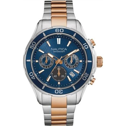 Montre Homme Nautica- Nst 12 Nad21508g. Fashion. D