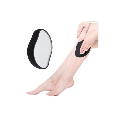 D'épilation Physique Indolore Pour Femme, Gomme À Cheveux En Cristal, Outil D'épilation, Portable Pour Les Jambes, ?Le Noir? 