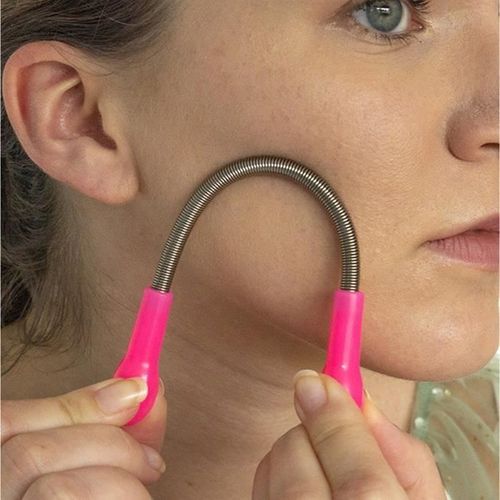 Épilateur À Ressort Pour Visage - Rose 