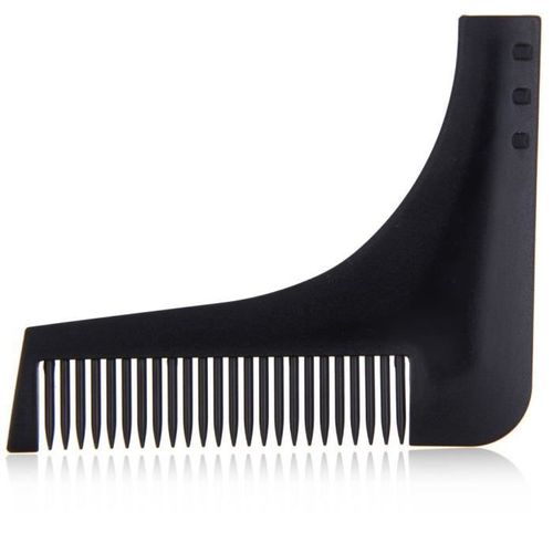 Pro Maison Barbier Col Lignes Symétrie Moustache Toilette Raser Peigne Barbe Façonner Outil 