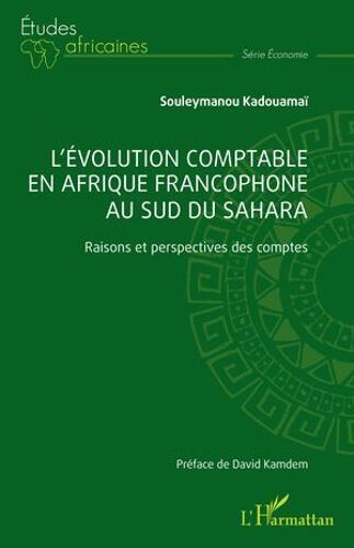 L'évolution Comptable En Afrique Francophone Au Sud Du Sahara