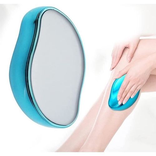 Épilateur D'épilation Physique Indolore Pour Femme, Épilateur Cristal Gomme À Cheveux En Cristal, Outil D'épilation Portable?Bleu? 