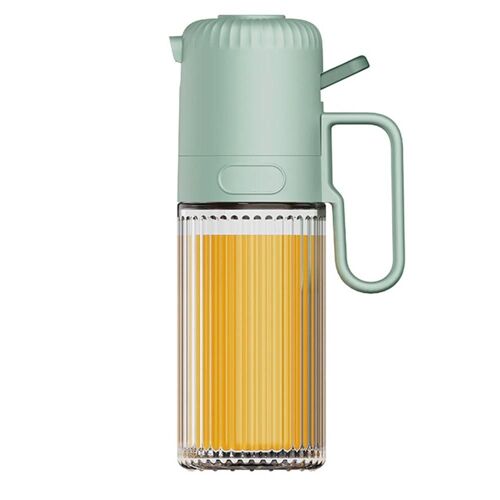 250ml Pulvérisateurs D'huile D'olive Distributeur Pulvérisateur D'huile De Cuisson À Brouillard Fin Polyvalent Pulvérisateurs D'huile De Barbecue Étanches Brouillards Vert