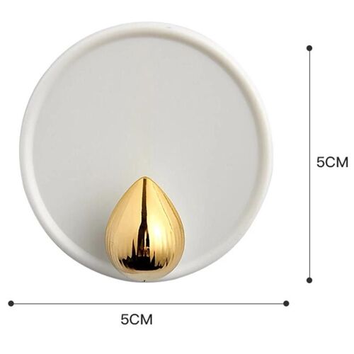 Nuage mur monticule auto-adhésif sac à main porte-manteau Organisateur décoratif de luxe Ménage Perle Blanc,Rond