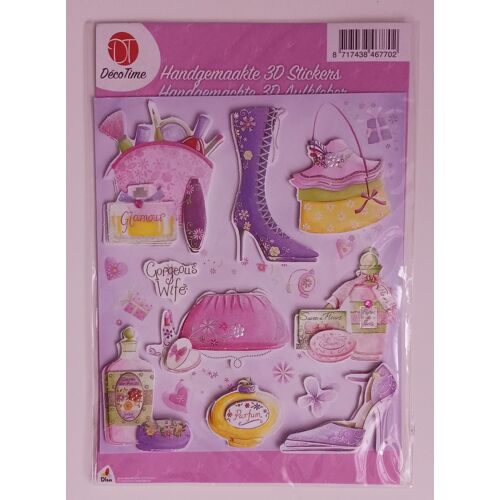 Stickers 3d Shopping De Luxe