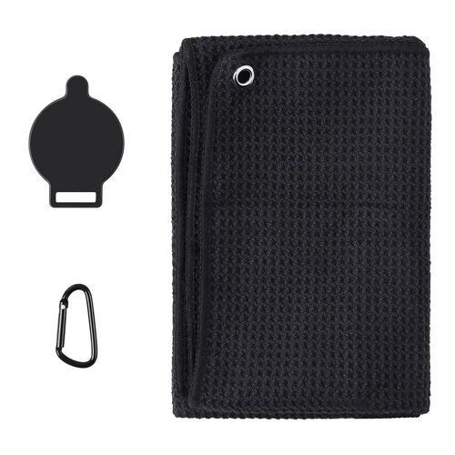 Golfs Clip Magnétique Ensemble De Serviettes En Microfibre Serviette De Golf Portable Légère Pour Jouer Au Golf