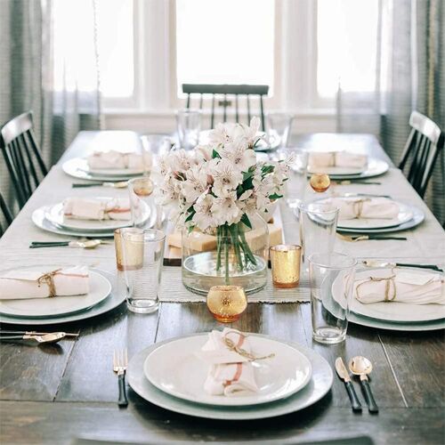 12 PCS rond or bougeoirs votifs pour mariages fêtes décoration or
