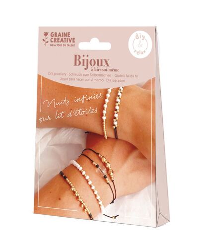 Kit De Bijoux Couleur Or Et Noir