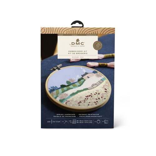 Kit Broderie Georgie K. Emery Printemps