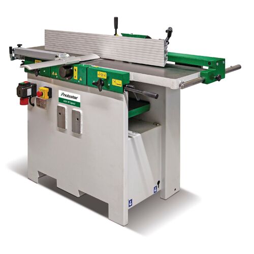 Raboteuse dégauchisseuse 410 arbre hélicoïdal avec 66 plaquettes carbures 5,5 kW 400V Holzstar ADH41 SPIRAL 400V