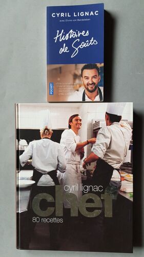 Cyrille Lignac - Lot De 2 Livres