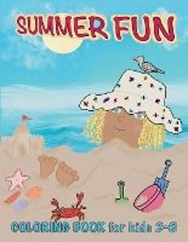 Summer Fun Coloring Book For Kids 2-8