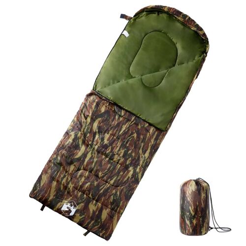 Vidaxl Sac De Couchage Pour Adultes Camping 3-4 Saisons