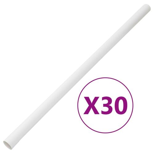 Vidaxl Goulottes De Câble Ø30 Mm 30 M Pvc