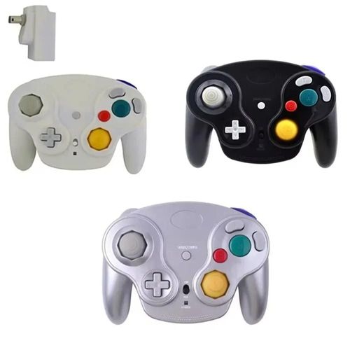 Contrôleur De Jeu Bt 2,4 Ghz Pour Manette De Jeu Sans Fil Gamecubes Ngc Pour Manette Nintendo Gamecube Orange