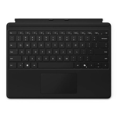 Microsoft Clavier Signature pour Surface Pro - Clavier - avec pavé tactile - rétroéclairé - QWERTY - Anglais - noir - pour Surface Pro 10 for Business, Pro 11, Pro 8, Pro 8 for Business, Pro 9...