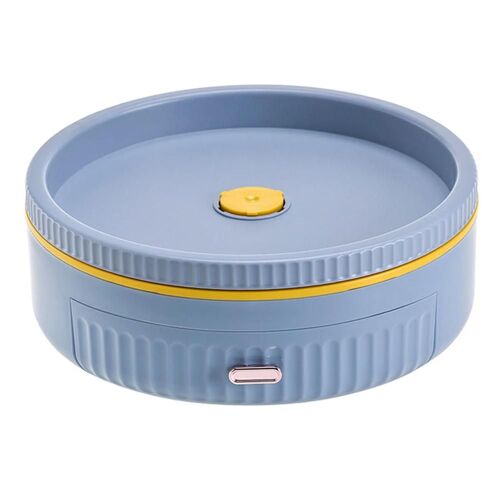 Plateau De Rangement Multifonctionnel Conception Antidérapante Fournitures Ménagères Gris Bleu