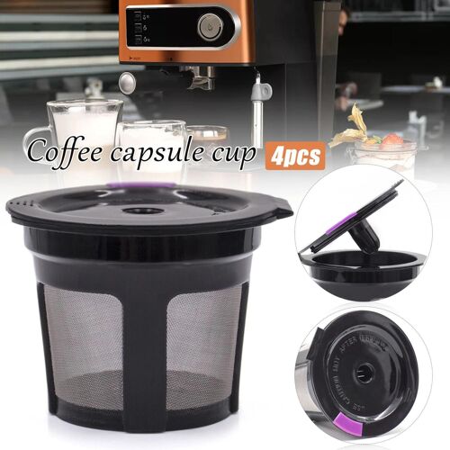 Capsule De Café Filtre À Maille Tasse À Maille Outil De Filtre À Café De Grande Capacité Pour La Préparation Du Café