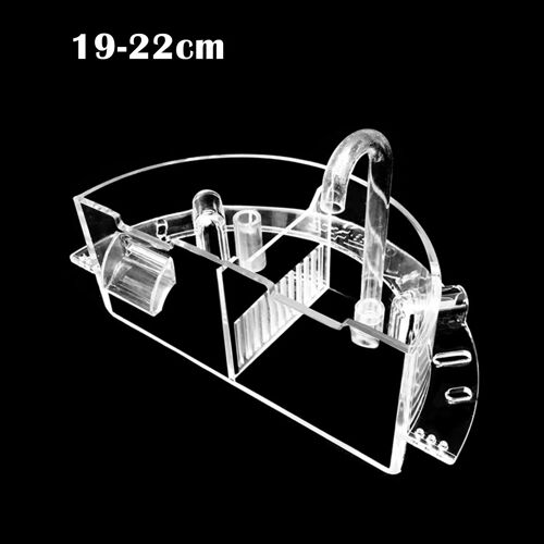 Boîte De Filtre D'aquarium Externe 3 En 1 Conception Spéciale Pour Bol À Poissons Rond Purificateur D'eau Écologique Multifonctionnel Pour Bocal À Poisson Moyen