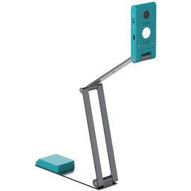 I.R.I.S. IRIScan Visualizer 7 + Readiris Dyslexic 2.0 Scanner aérien 4160 x 3120 DPI A3 Bleu arctique, Argent