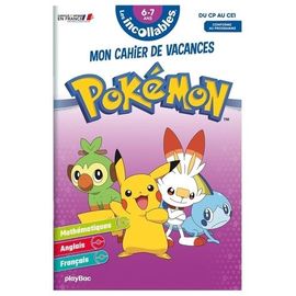 Mon Cahier De Vacances Pokémon - Du Cp Au Ce1
