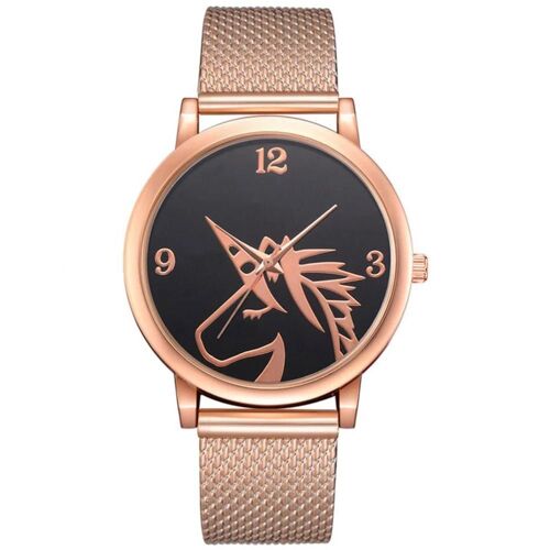 Lvpai Femmes Dames À La Mode Élégant Mouvement À Quartz Montres Montres-Bracelets (Or Rose)
