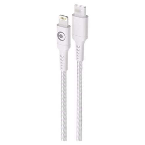 BIGBEN Connected - Câble Lightning - 24 pin USB-C mâle pour Lightning mâle - 1.2 m - Certifié MFI - blanc - USB Power Delivery (60W)