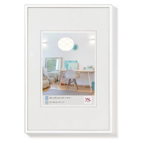 Walther - Cadre photo - Conçu pour : 27,6 x 39,4 pouces (70 x 100 cm) - plastique, MDF - rectangulaire