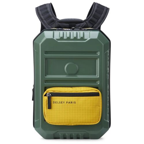Delsey Rempart - Sac à dos pour ordinateur portable - expansible, hybride - kaki