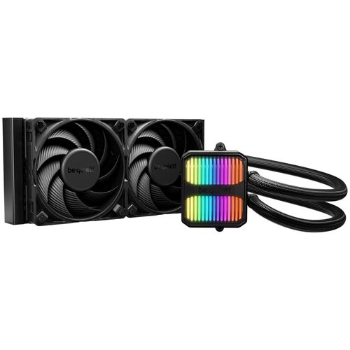 be quiet! Silent Loop 3 - Refroidisseur de processeur - Taille de radiateur : 240 mm - (pour : LGA1150, LGA1151, LGA1155, LGA1200, LGA1700, LGA1851, AM4, AM5) - base en cuivre et ailettes en...