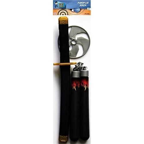 Panoplie Ninja - Harmony - 4 Pièces - Pvc - Noir - Garçon - Enfant